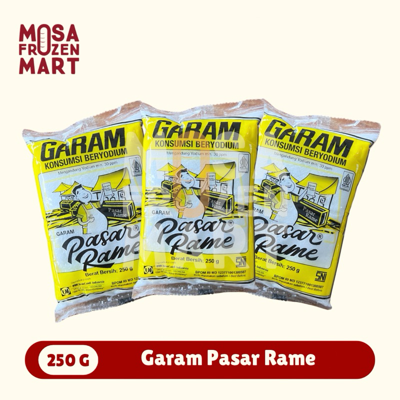 

Garam Pasar Rame 250 G | Garam Beryodium