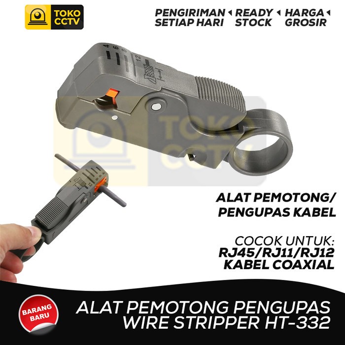 Tang Pengupas Kabel, Cutter Stripper Listrik