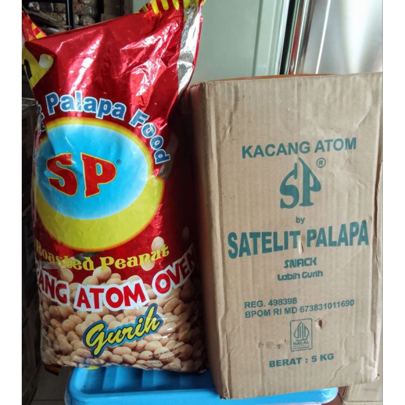 

KACANG ATOM SATELIT PALAPA/ KACANG ATOM SP/ KACANG ATOM OVEN KEMASAN 500GR