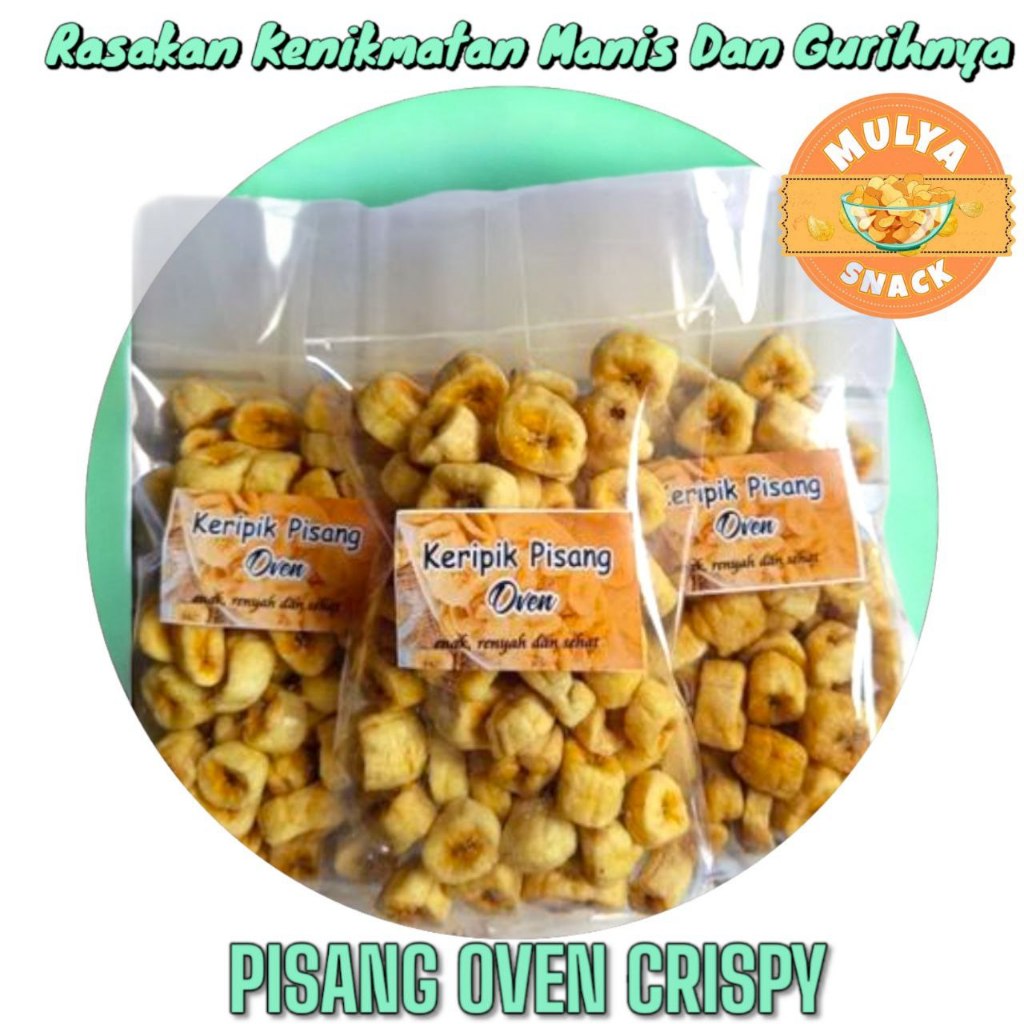

PISANG OVEN CRISPY RASA MANIS LEGIT | 250gr