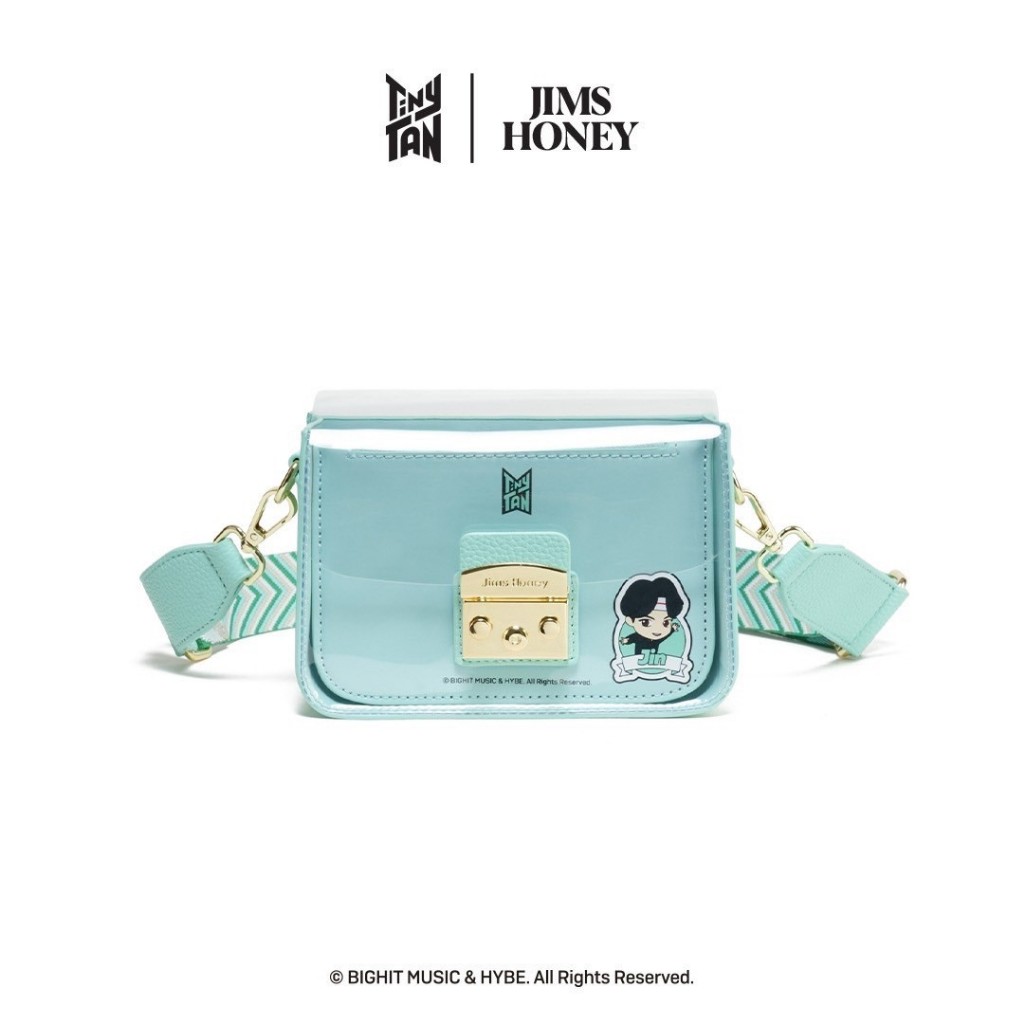 JIMS HONEY X TinyTAN TAS SELEMPANG WANITA KARAKTER BTS MAGIC DOOR SERIES