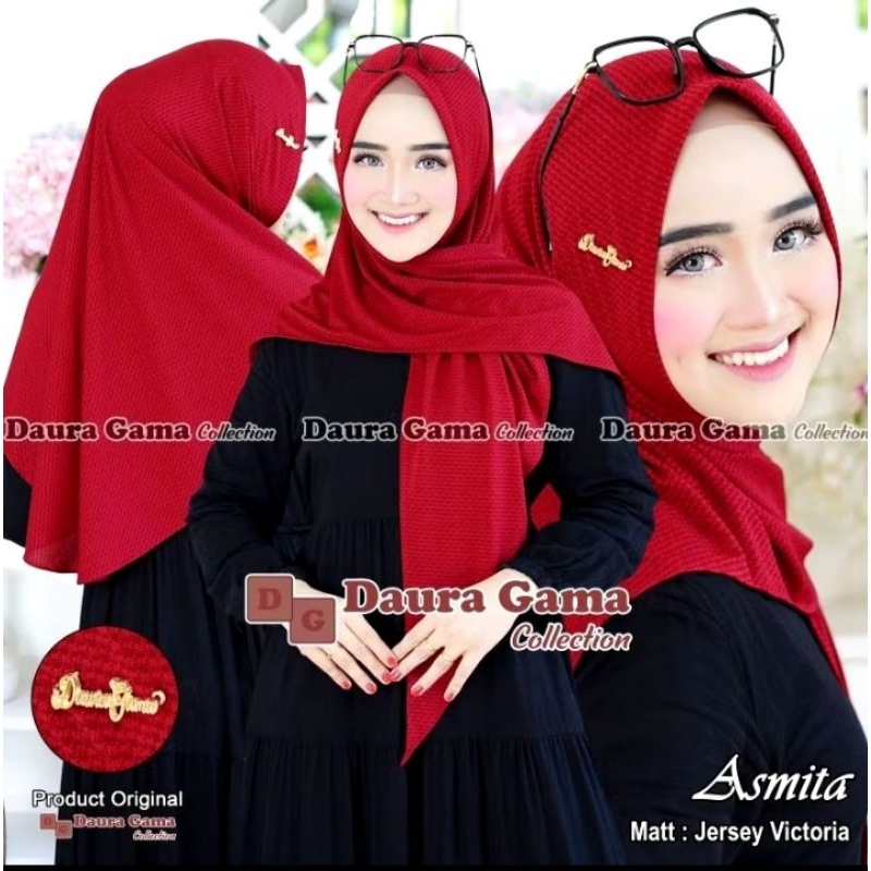 Hijab Instan Segitiga ASMITA / ORI Dauragama