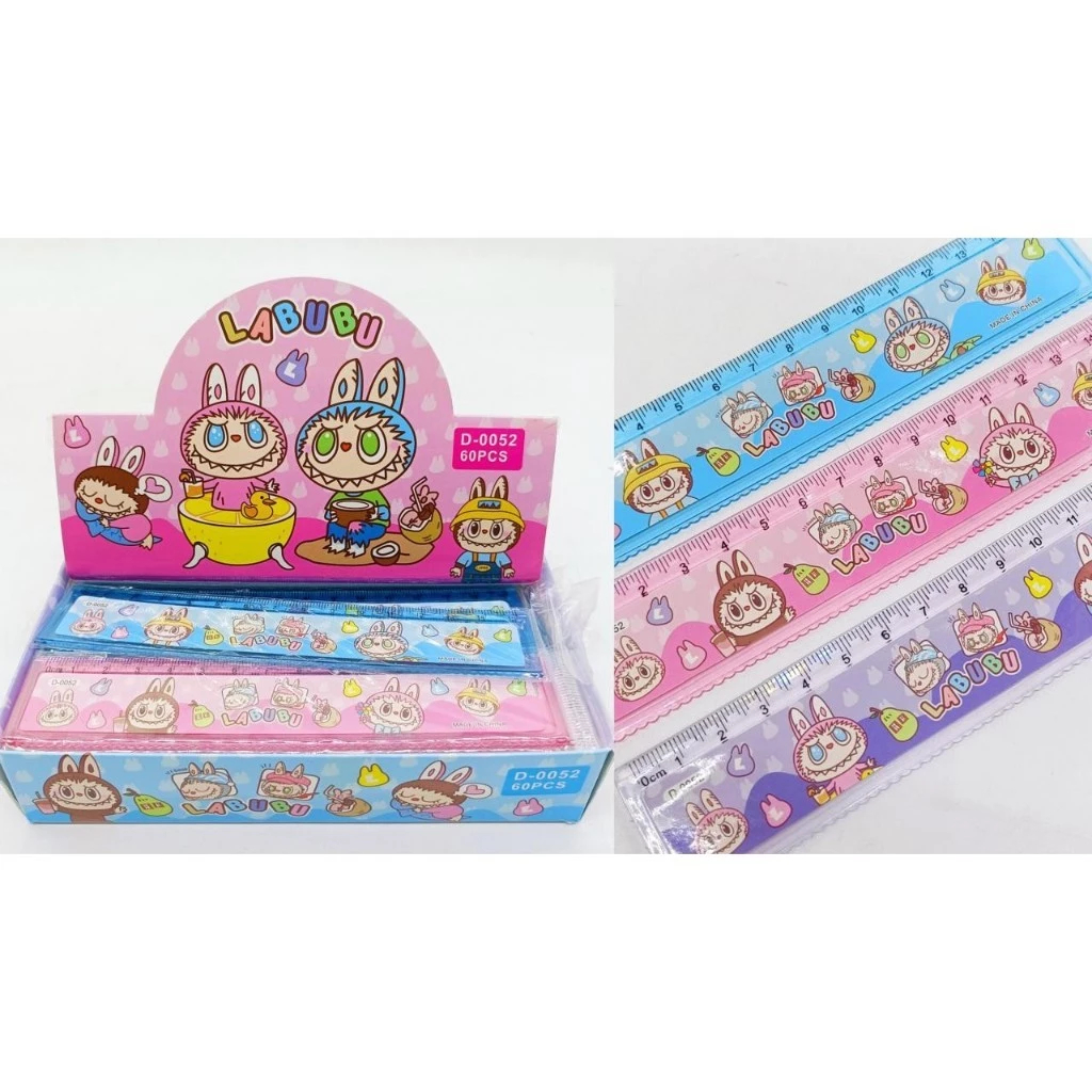 

Penggaris 15 cm Motif Karakter LABUBU Mistar Garisan 15 cm Ruler
