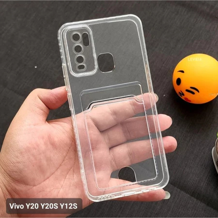 SoftCase Card SLOT KARTU/FOTO VIVO V21 4G/V20/V27 5G /V27 PRO /V27E /V29E /V29 LITE /Y02 /Y02T /Y01 