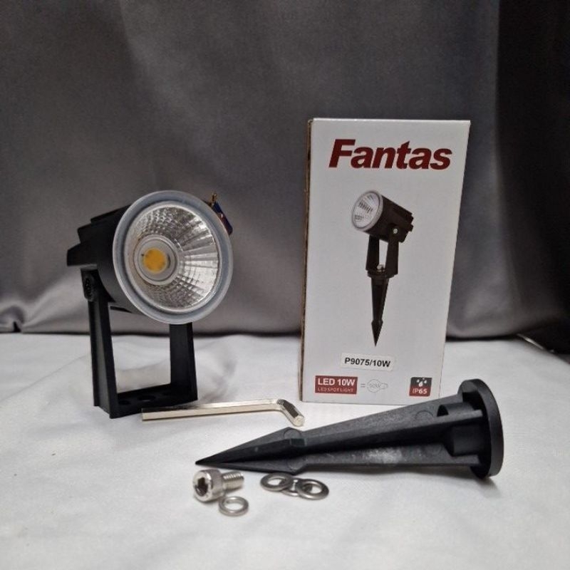 LAMPU TAMAN TANCAP FANTAS 10WATT 3000K LAMPU TANCAP, LAMPU OUTDOOR