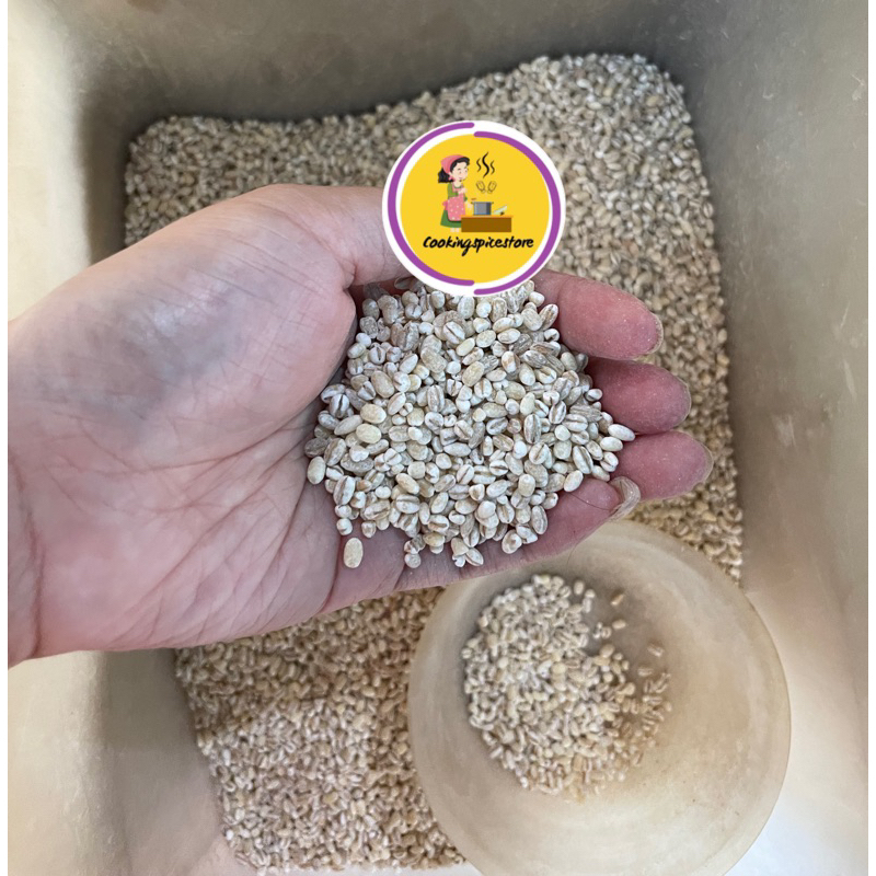 

Jali-jali import China / Barley pearl / Yi mi ren / ibi / Biji Barley 100-250gr