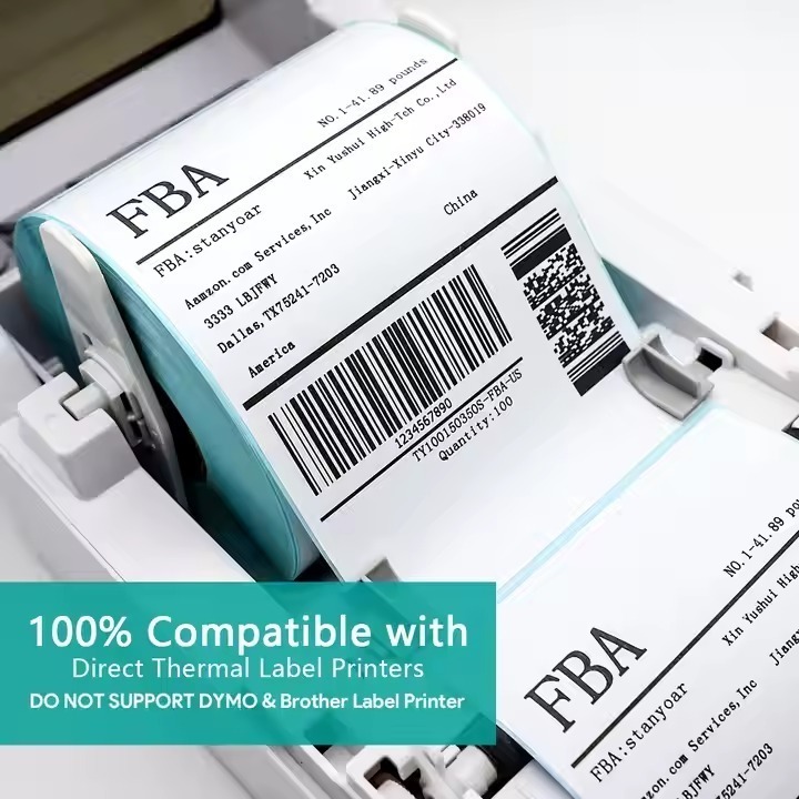 

Kertas Resi Thermal 500 Lembar V2 / Thermal Paper V2 Label Printing / Label Printer V2 500 Lembar