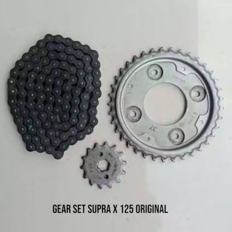 Gear set Supra x 125 pgm fi original copotan