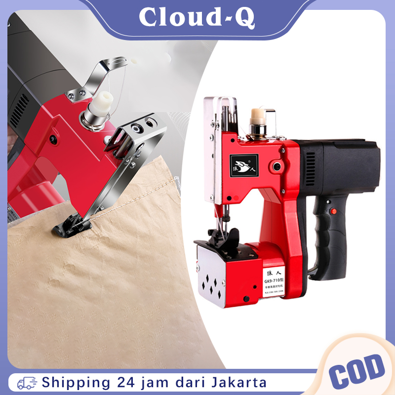 Mesin Jahit Karung Listrik Portable Bag Closer Alat Jahit Karung Beras Mesin Jahit Karung Goni