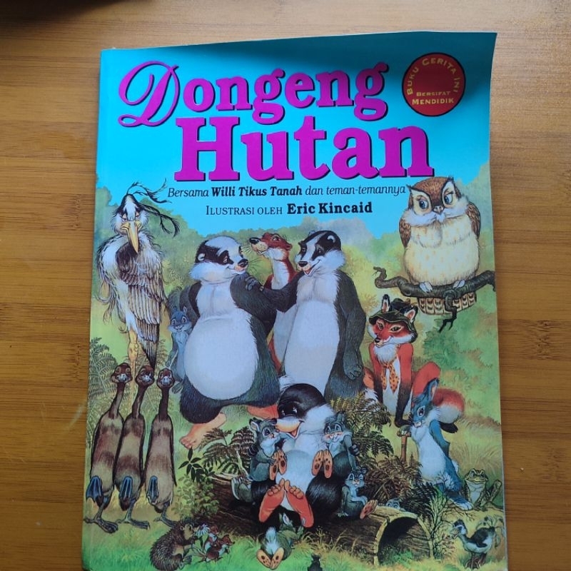 buku cerita anak dongeng hutan by eric kincaid