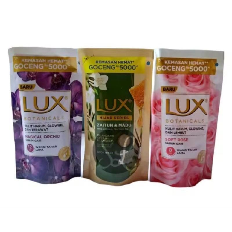 Lux Liquid Sabun Mandi Cair 85ml 5000 Random