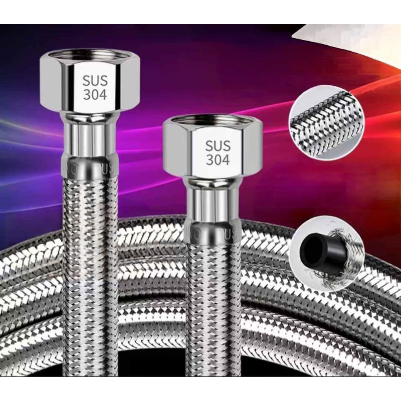 Selang fleksibel stainless kran air