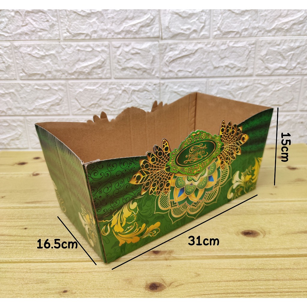 

Box kotak parcel lebaran Idul Fitri 31x16.5x15cm