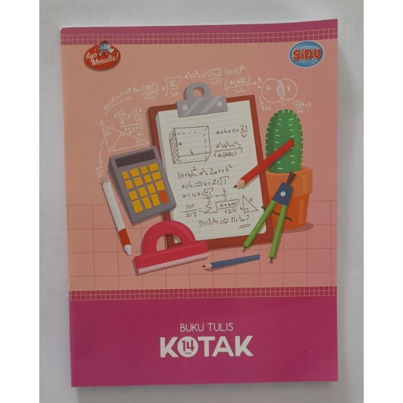 

buku kotak 14 mm isi 38 lembar sidu