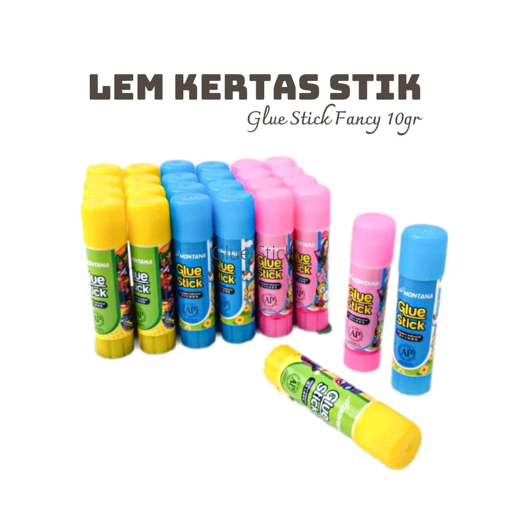 

(BY) Lem Kertas Glue Stick 1 Pcs / Lem Anak Motif Lucu / Lem Puter Perekat Kertas Batangan