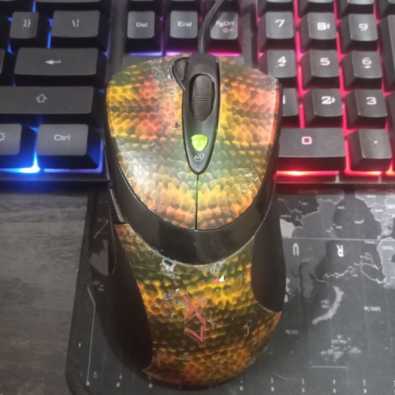 Mouse Macro Gaming A4Tech X7 Spider Bekas/second Original