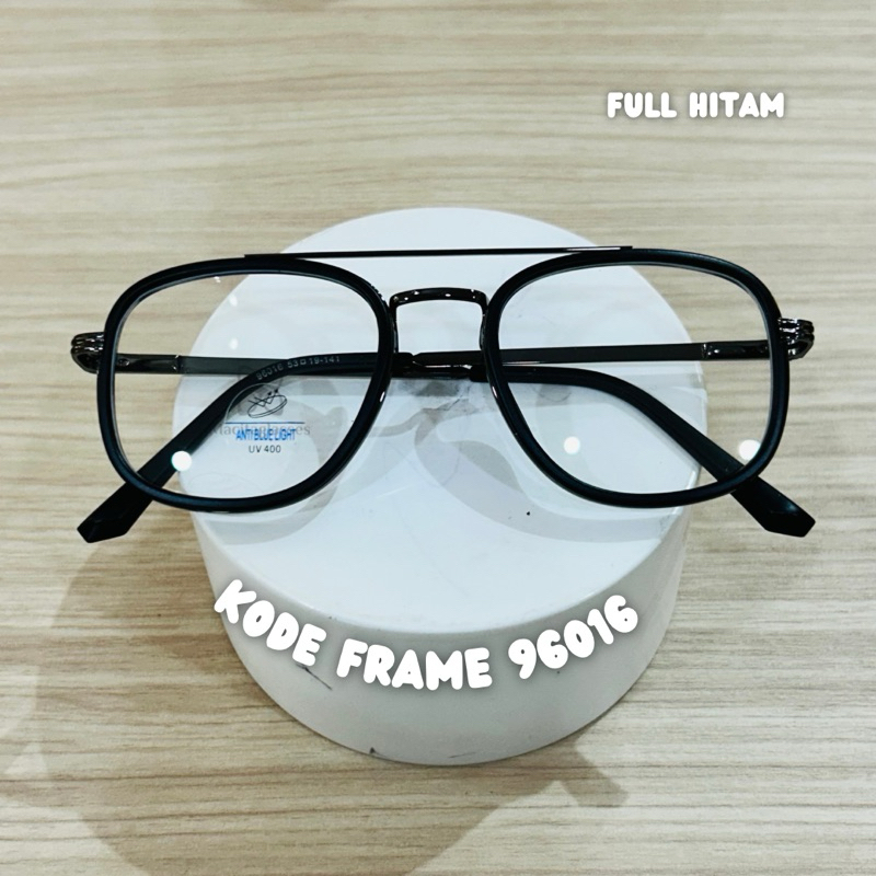 Macitaglasses - Kacamata Aviator Plastik Kombinasi Titanium 96016