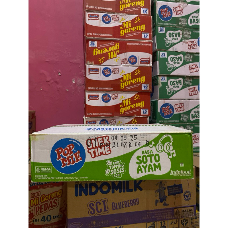 

Popmie mini snek Rasa Soto ayam 43g