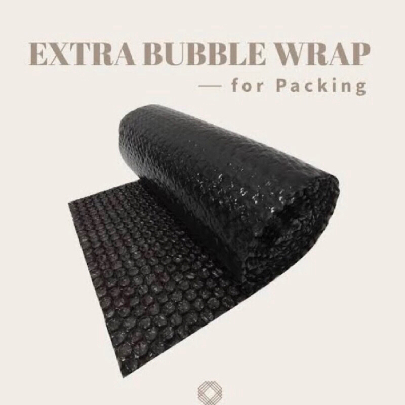 

Tambahan packing bubble wrap dan kardus