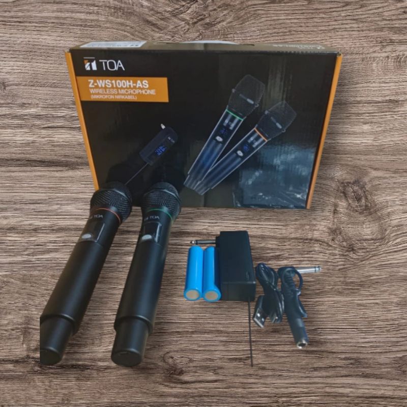TOA Original Mic Wireless Mikropon Handled Mikrofon ZWS 100