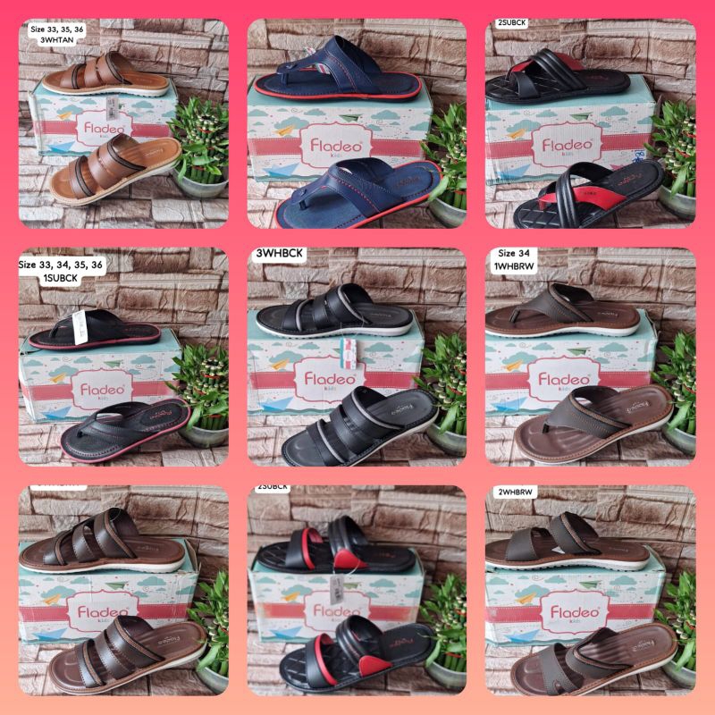 Sendal Jepit Anak Fladeo Kids Original