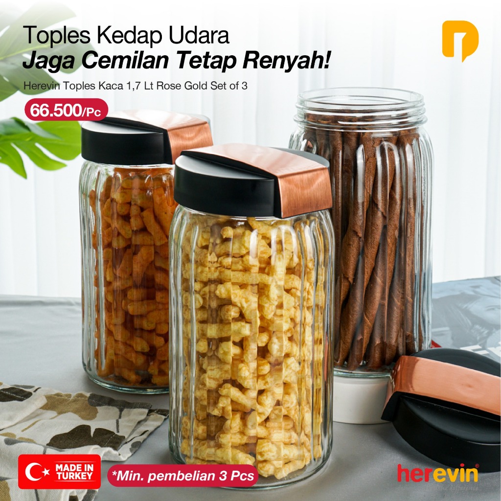 Ecer Herevin Toples 1,7 Lt Rose Gold