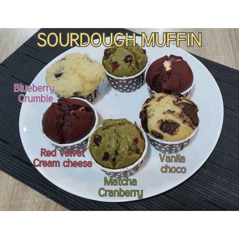 

Sourdough Muffins (Box of 6-MIX varians) | Bong's Artisan Bakery