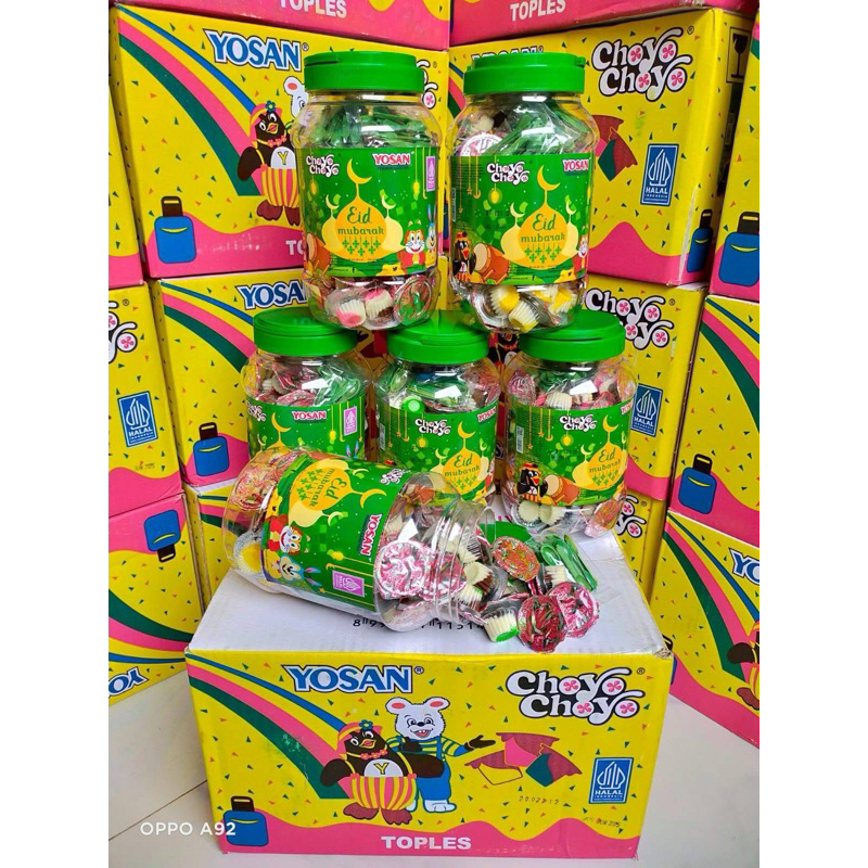 

Yosan choyo choyo rainbow coklat