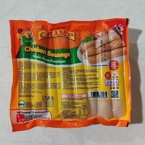 

Champ Sosis Ayam Kombinasi 375 GRAM ISI 15 PCS