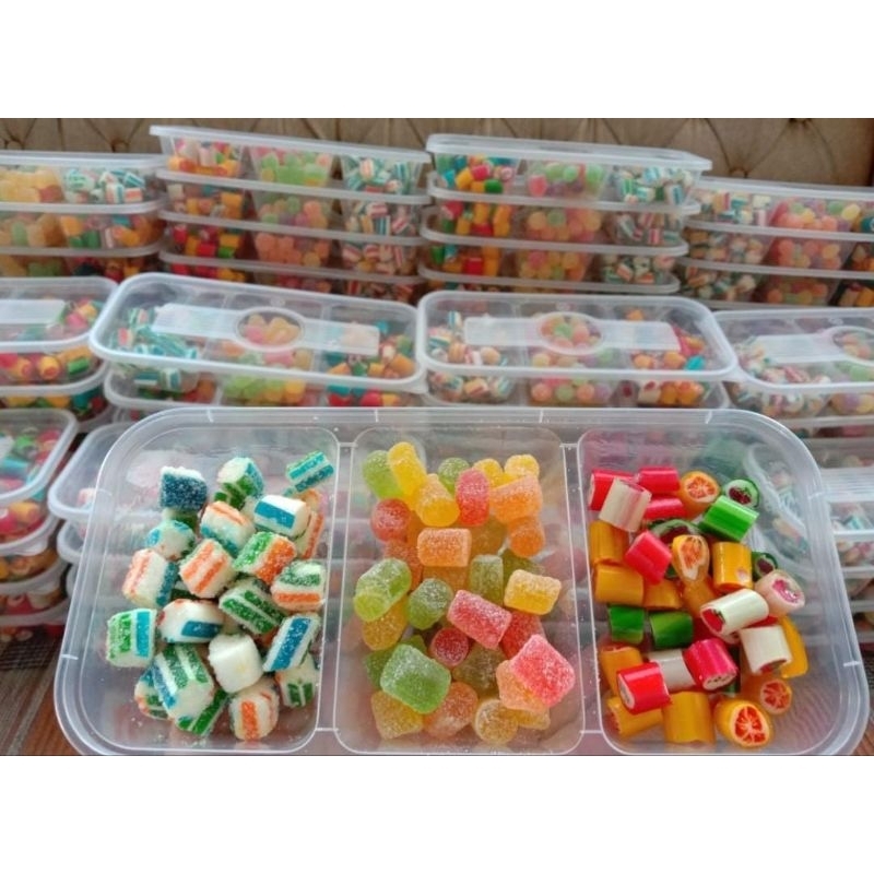 

PERMEN POTONG Bentuk nya lutchuuuuu permen murah permen unik