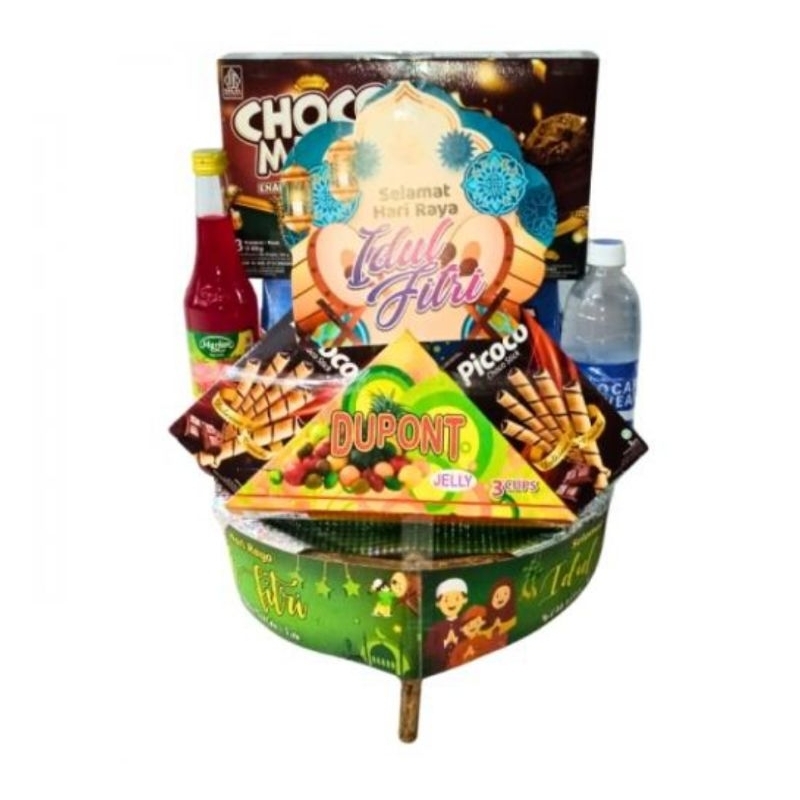 

PARCEL IDUL FITIR LEBARAN 2025 TERMURAH / PAKET SNACK + SIRUP