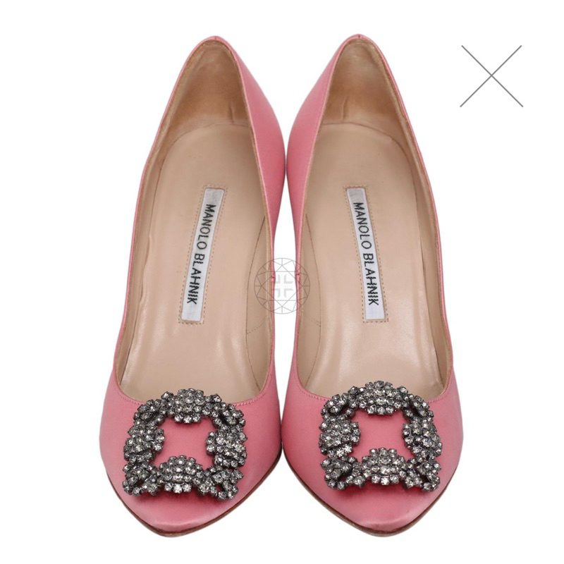 AUTHENTIC MANOLO BLAHNIK PINK HANGISI