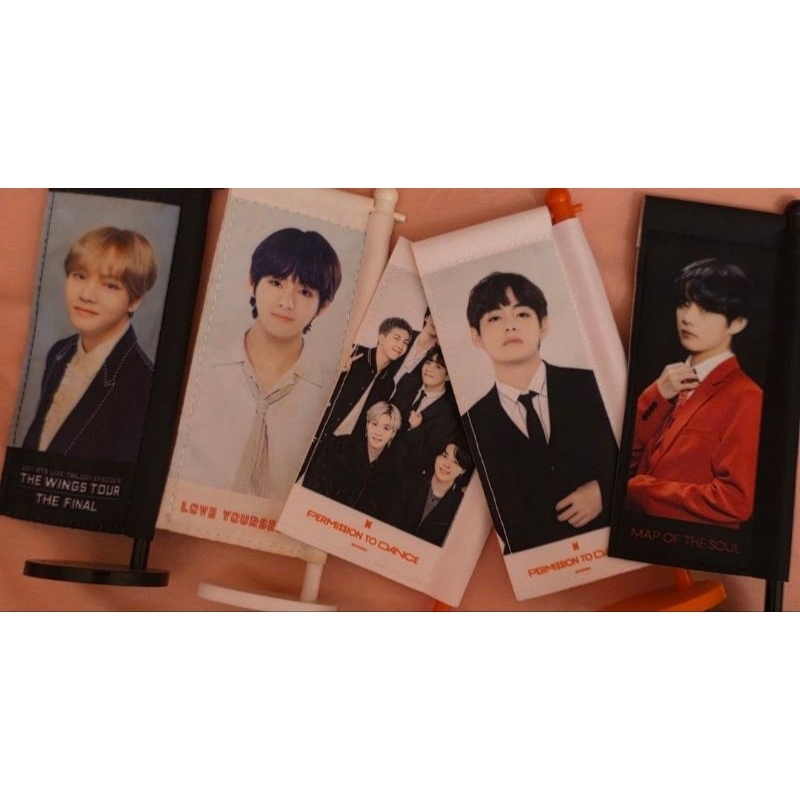 BTS V Taehyung Mini Flag