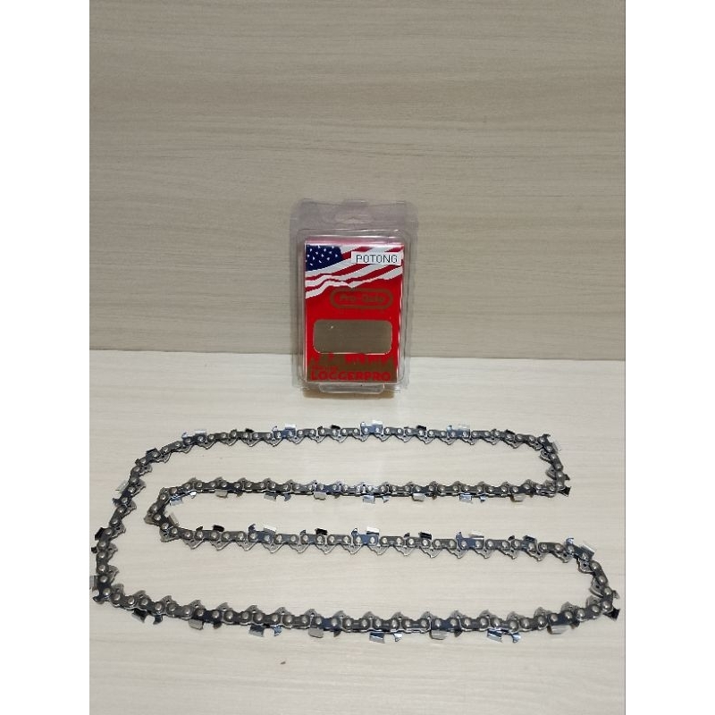 Rantai Senso 25 Inch 42 Mata Potong Merk PRO-QUIP ORIGINAL / Rantai Chainsaw 25 Inch 42 Mata Potong 