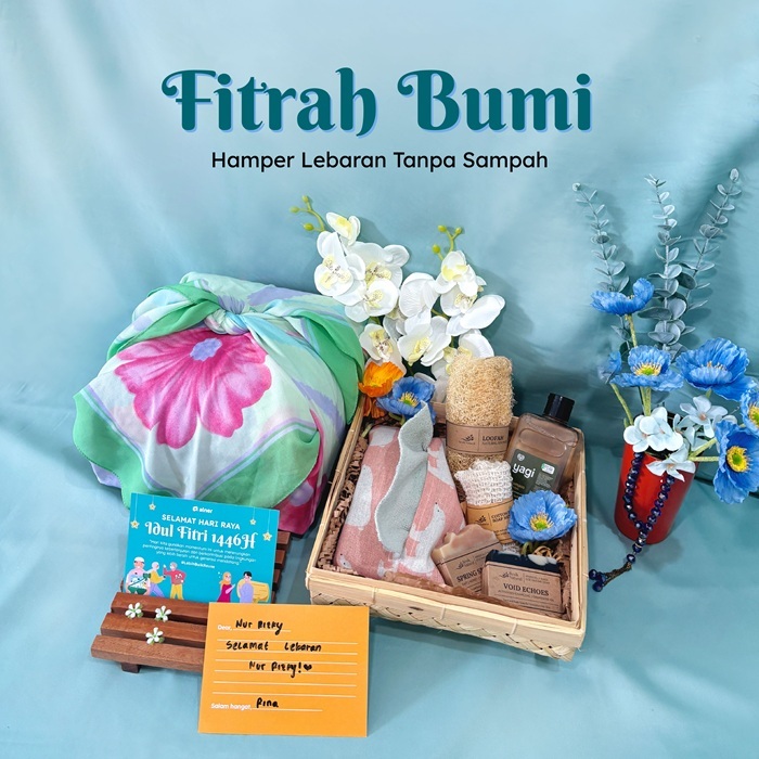 

Fitrah Bumi Hampers Lebaran Tanpa Sampah