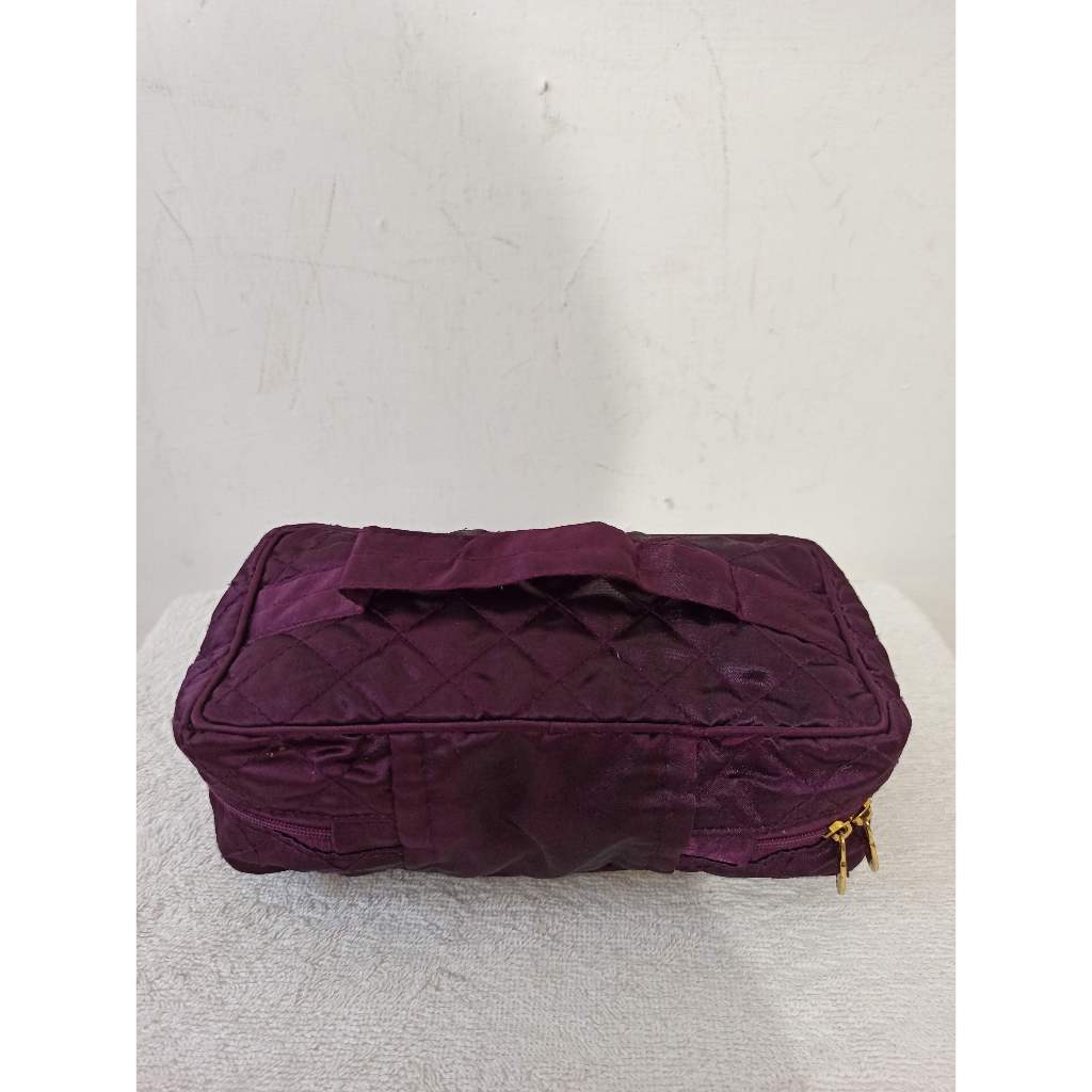 TAS POUCH UNGU KECIL MULTIFUNGSI