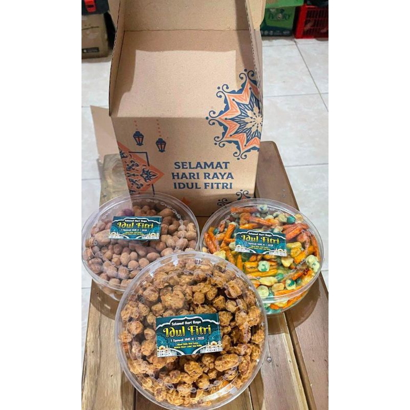 

Paket Parcell Kacang 3 Toples