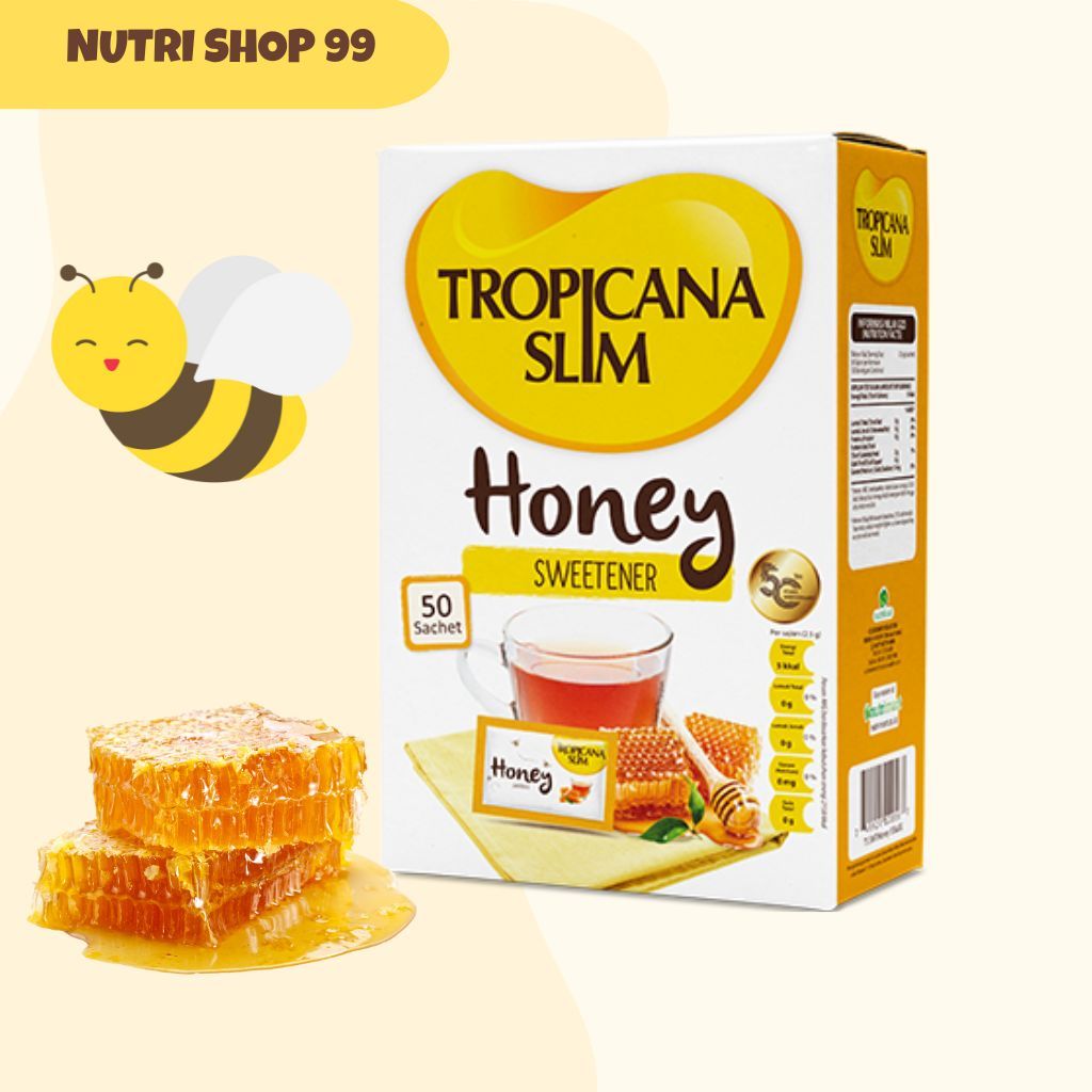 

Tropicana Slim Sweetener Honey 50 Sachet madu