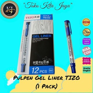 

Pulpen Gel Liner TIZO (1 Pack)