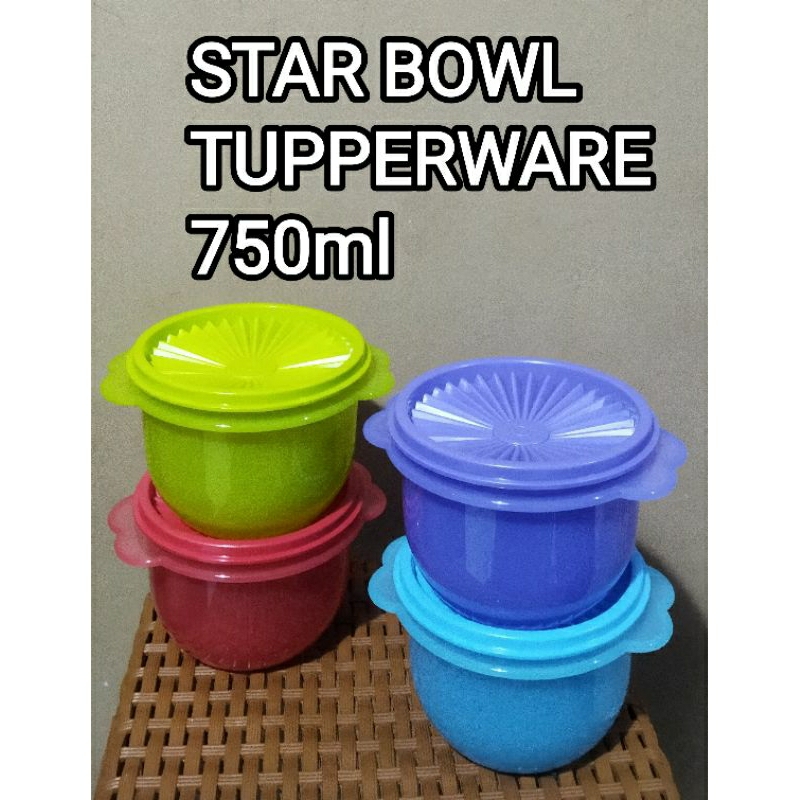 Star Bowl 750ml Tupperware baru