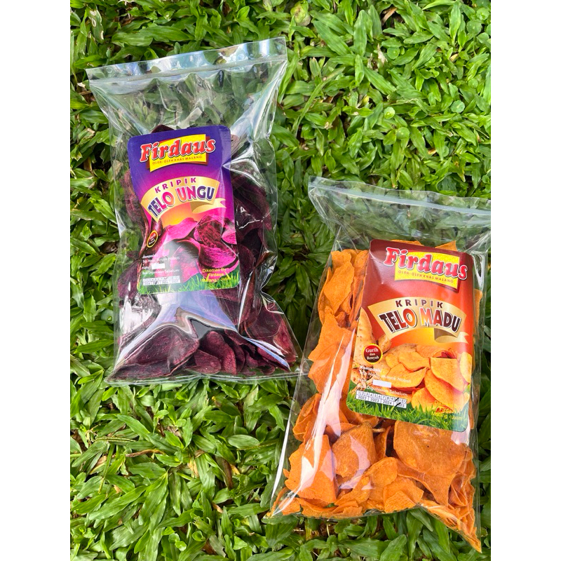 

Keripik Telo Ungu / Keripik Telo Madu FIRDAUS / Oleh Oleh Malang