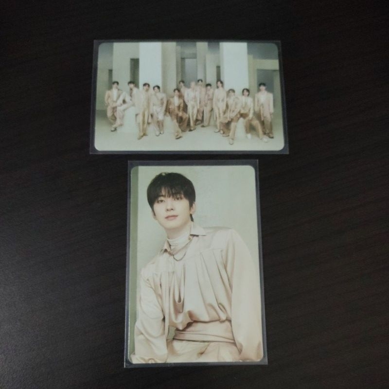Seventeenn Wonwoo Right Here trading card nomor 33 dan pc OT13