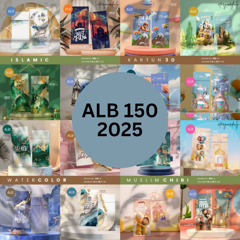 

(10 PCS) APMLOP PANJANG AMPLOP LEBARAN 2025 ALB BC 150 (AMPLOP LEBARAN BESAR) SIAP PAKAI | AMPLOP LEBARAN GROSIR ISI 10 PCS