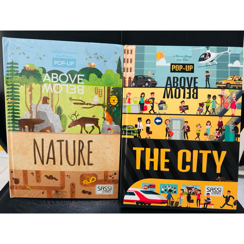 Bundling pop-up book Above Below