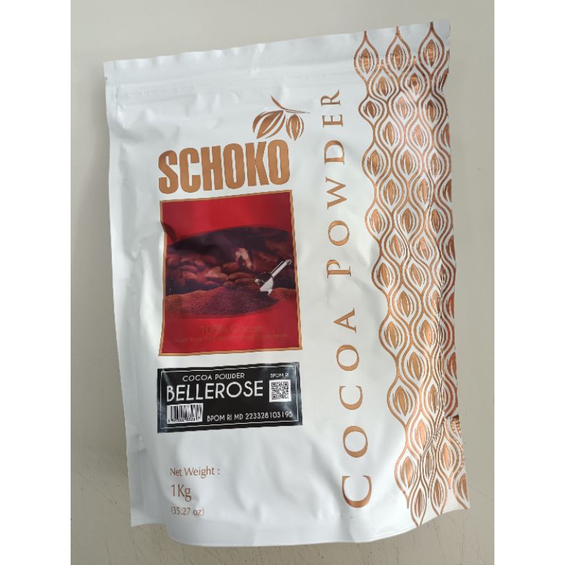

COKELAT BUBUK SCHOKO BELLEROSE 1KG/COCOA POWDER PREMIUM TERMURAH
