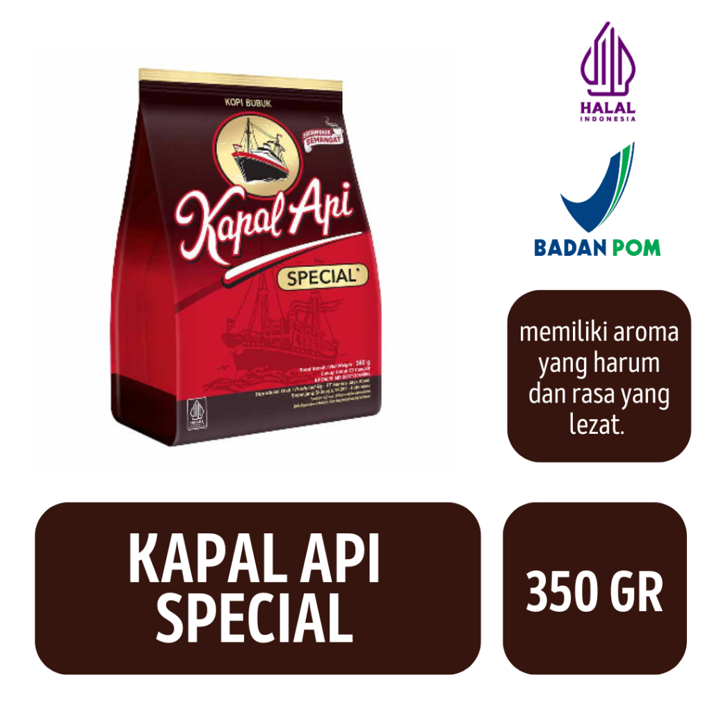 

Kapal Api Special Silver & Special Merah [350 GR]