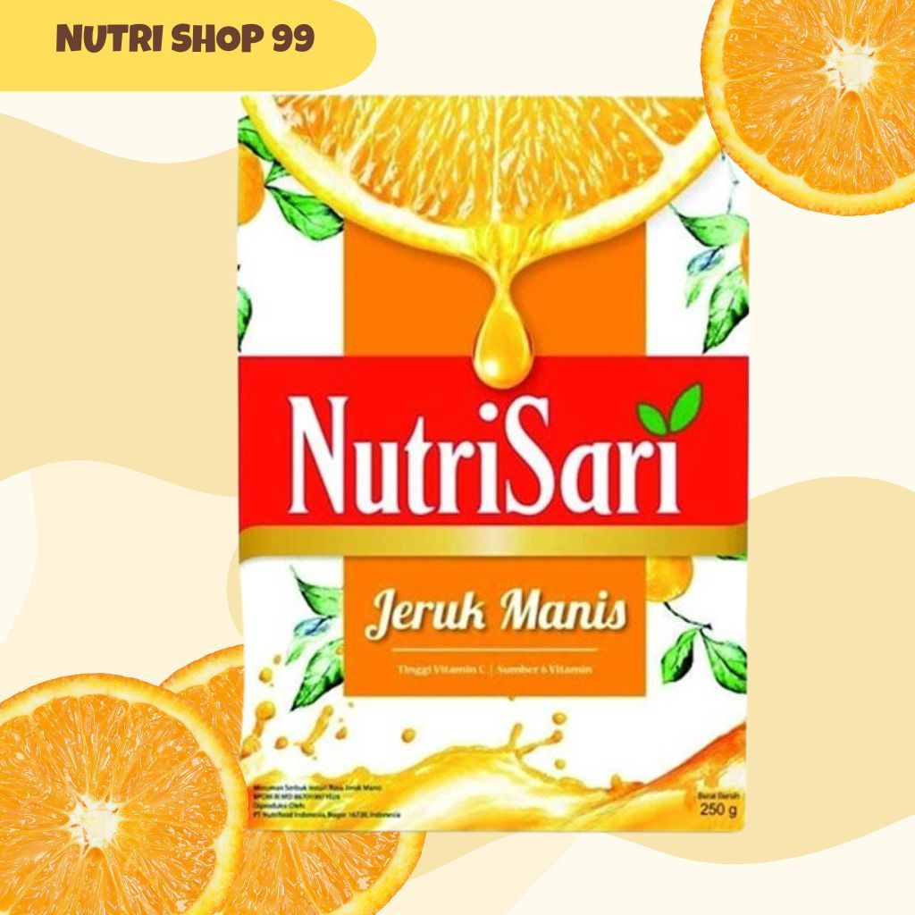 

NUTRISARI JERUK MANIS TINGGI VITAMIN C REFIL 250GR, 500GR