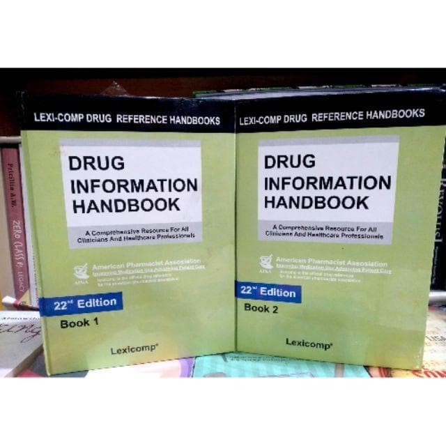 TERBAIK PAKET 2 DRUG INFORMATION HANDBOOK EDISI 22 - PAKET DIH EDISI 22