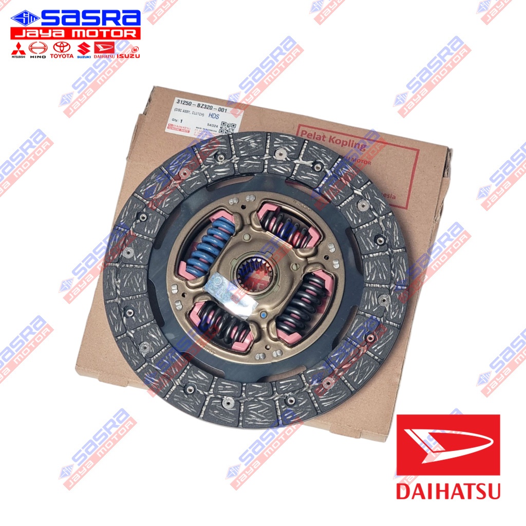Clutch Disc ORI AVANZA/XENIA 1.5 2022+W101 Daihatsu Genuine Parts Kampas Kopling DHS.31250-BZ320-001