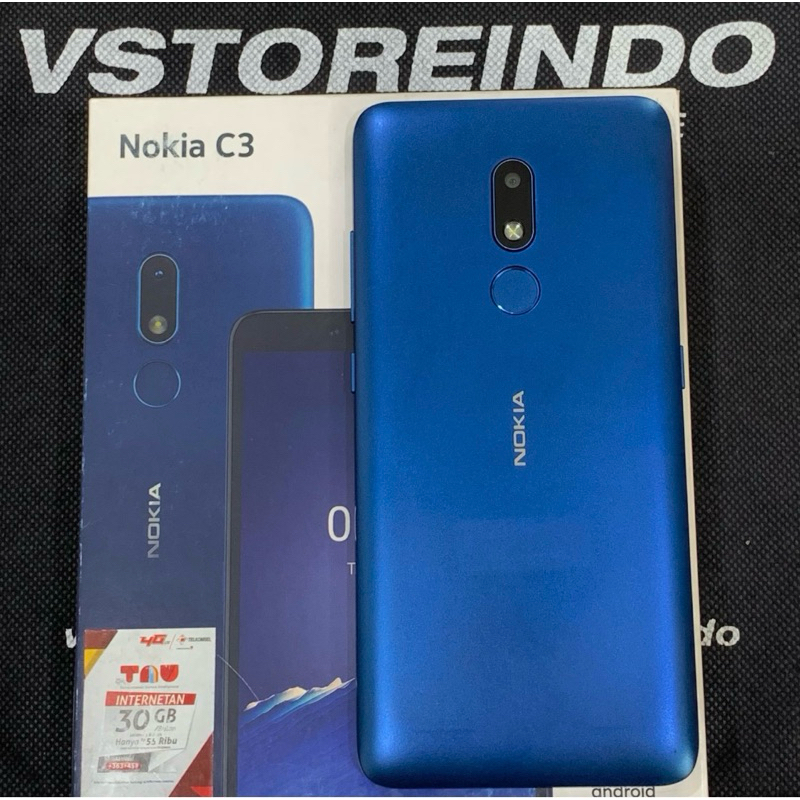 Nokia C3 3/16 GB Garansi Resmi Indonesia Second Bekas Original